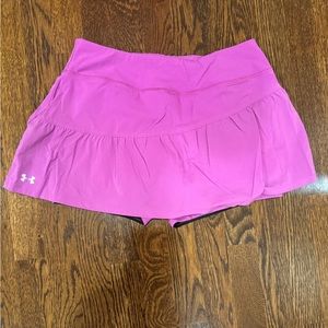 under armor purple tennis skirt